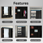 Elara Sliding Door Wardrobe